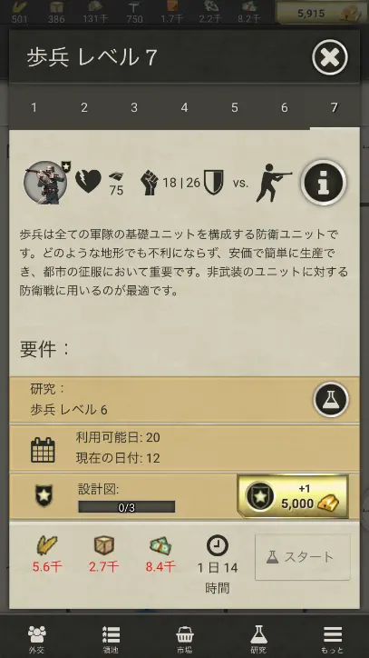 画像/設計図 ( BLUEPRINT )/1. 歩兵/2. 歩兵/1_3 - Call of War
